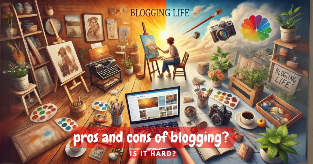 Is blogging Still Alive In 2025? Exploring the Pros and Cons of Blogging For Artists.