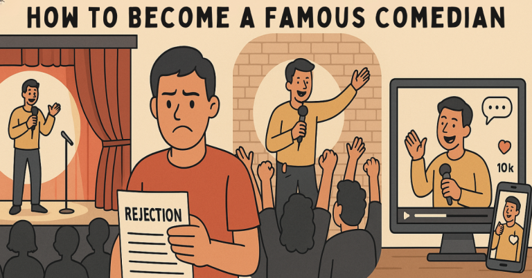 How To Become A Famous Comedian?