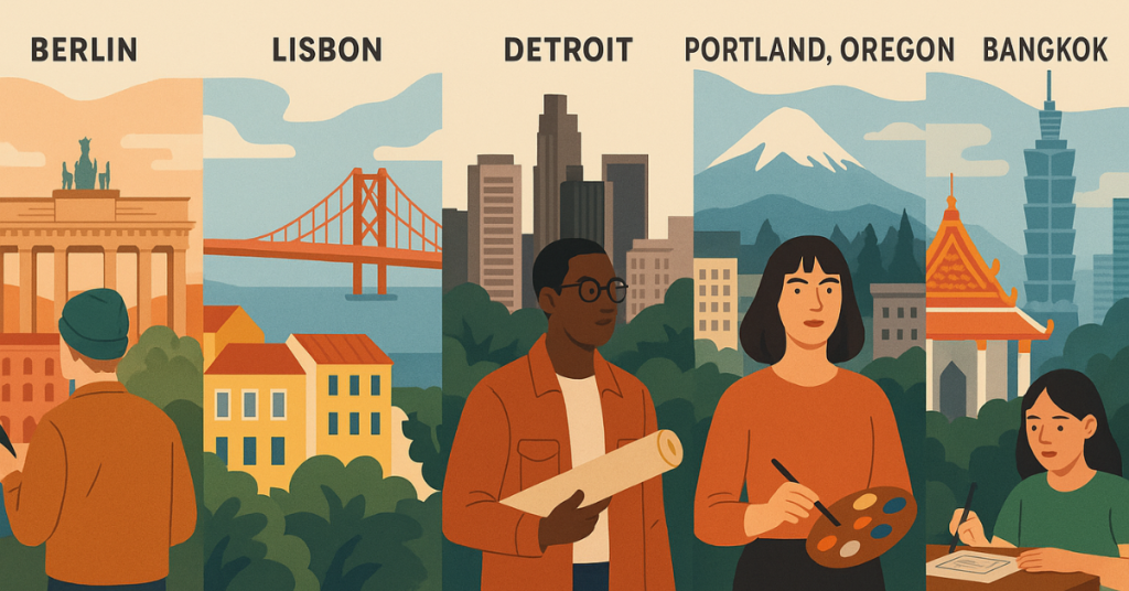 Best Cities for Artists to Live