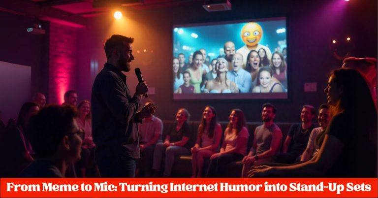 From Meme to Mic: Turning Internet Humor into Stand-Up Sets