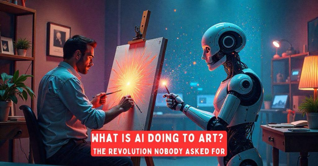 What Is AI Doing to Art? The Revolution Nobody Asked For